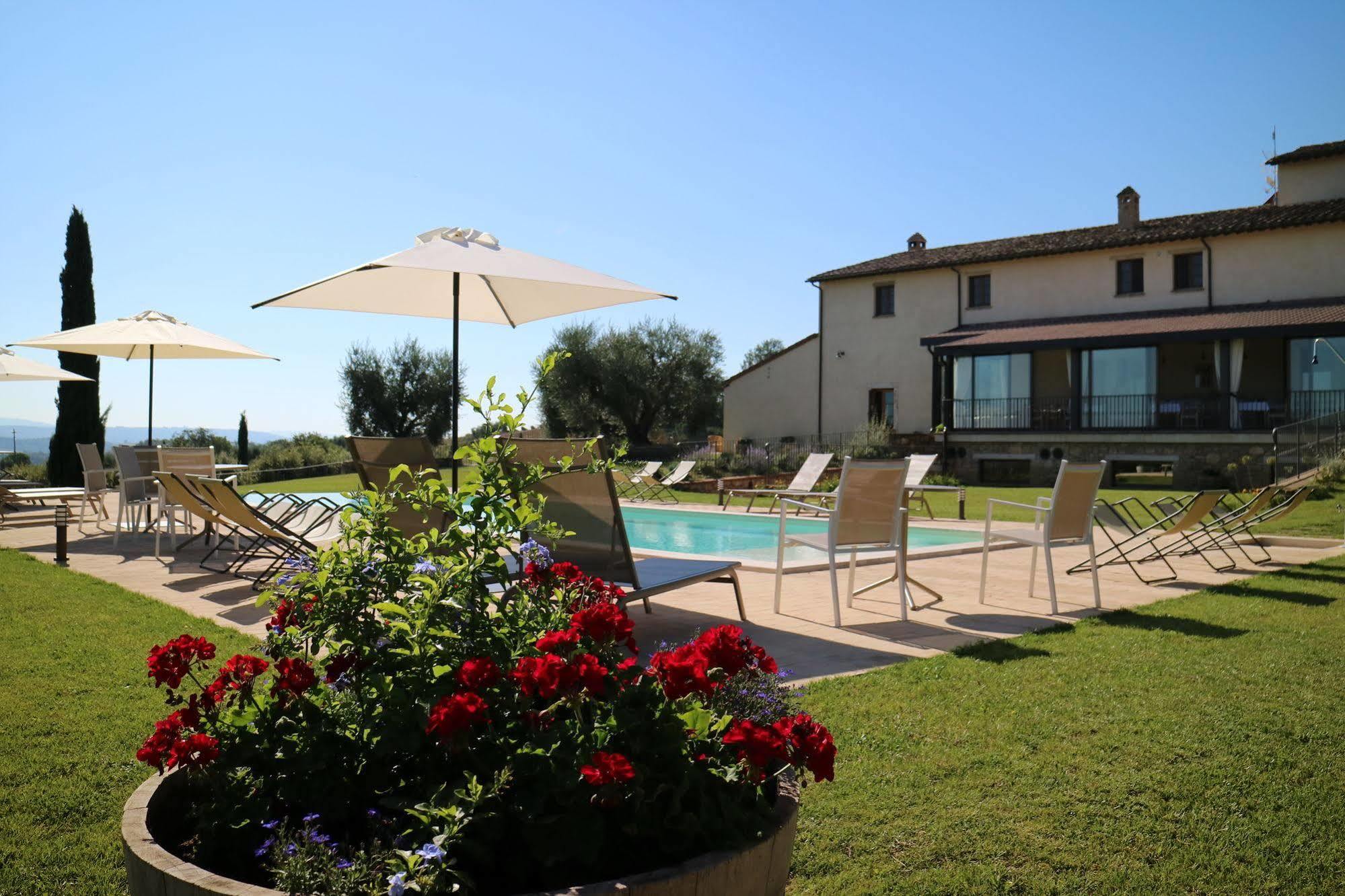 Le Buche Wine Resort&Spa Macciano Bagian luar foto